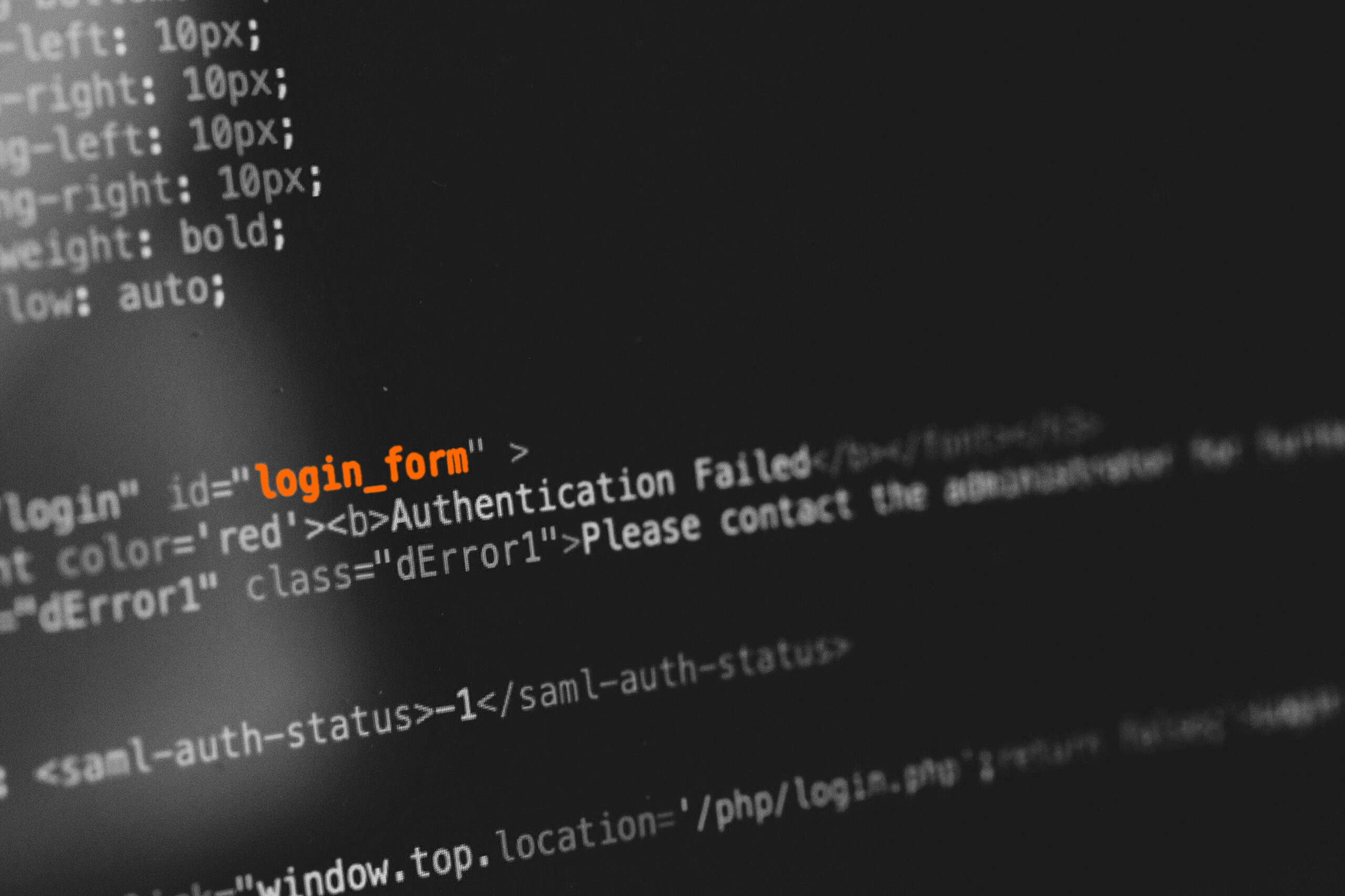 Auszug aus einem html Code